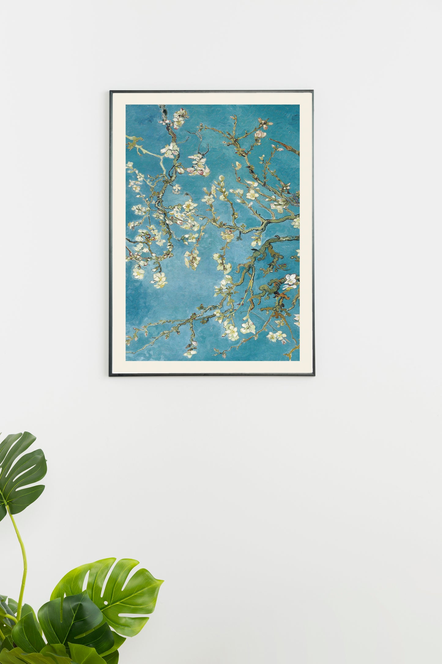 Almond Blossom Branches – Vincent van Gogh Inspired Digital Art Poster | High-Resolution Wall Print