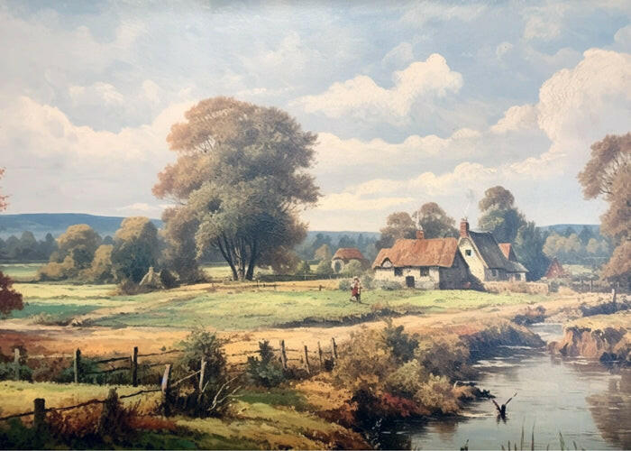 Stunning Landscape Art Poster – Nature-Inspired Wall Decor for Home & Office