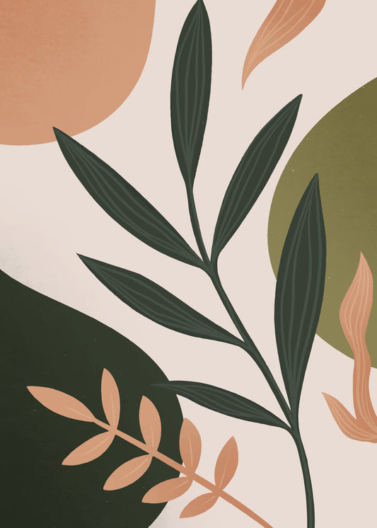 Minimalist Modern Abstract Art Poster Combo – Set of 3 Digital Prints for Home & Office Decor