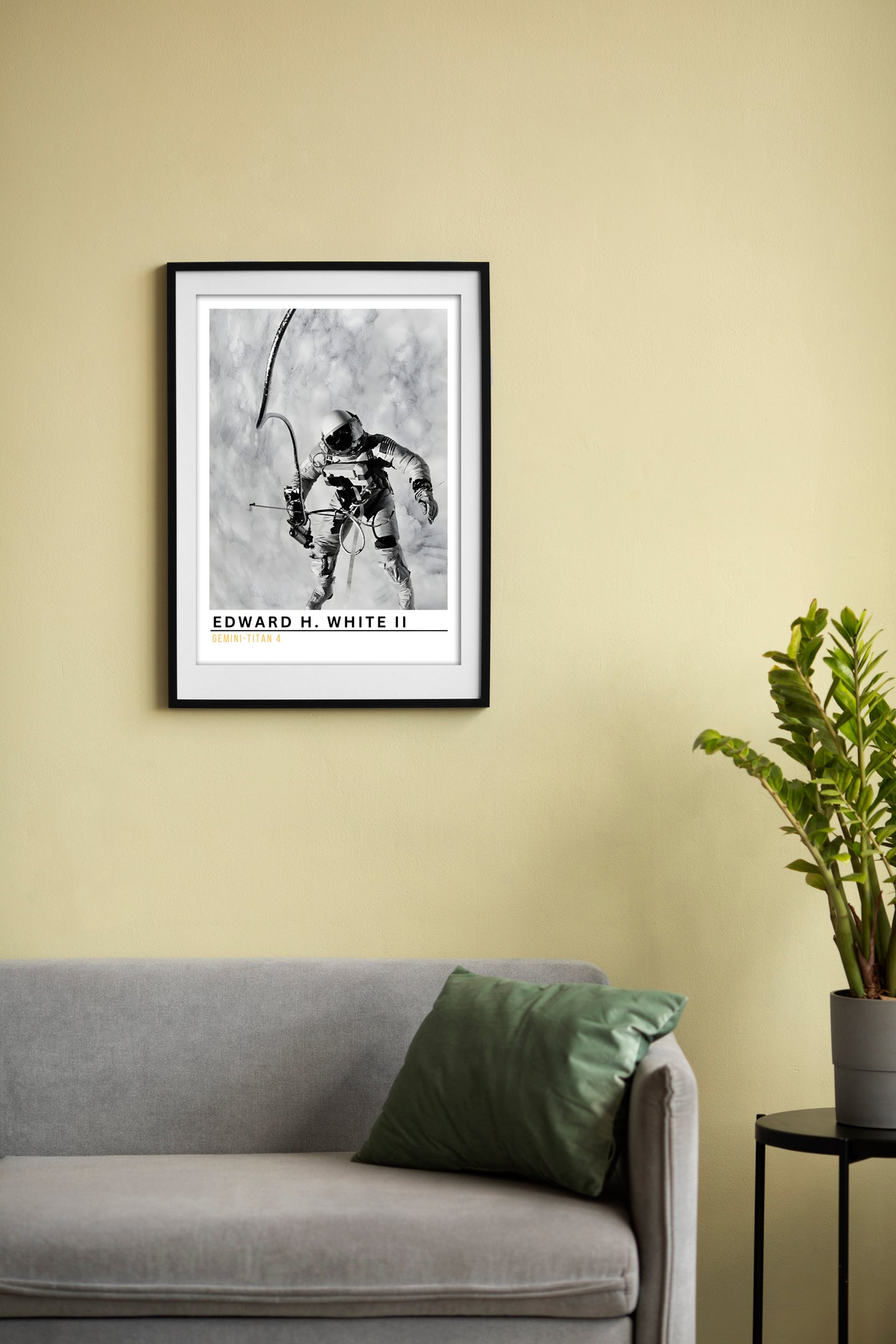 Edward H. White II Spacewalk Poster - Gemini-Titan 4 NASA Historic Digital Art