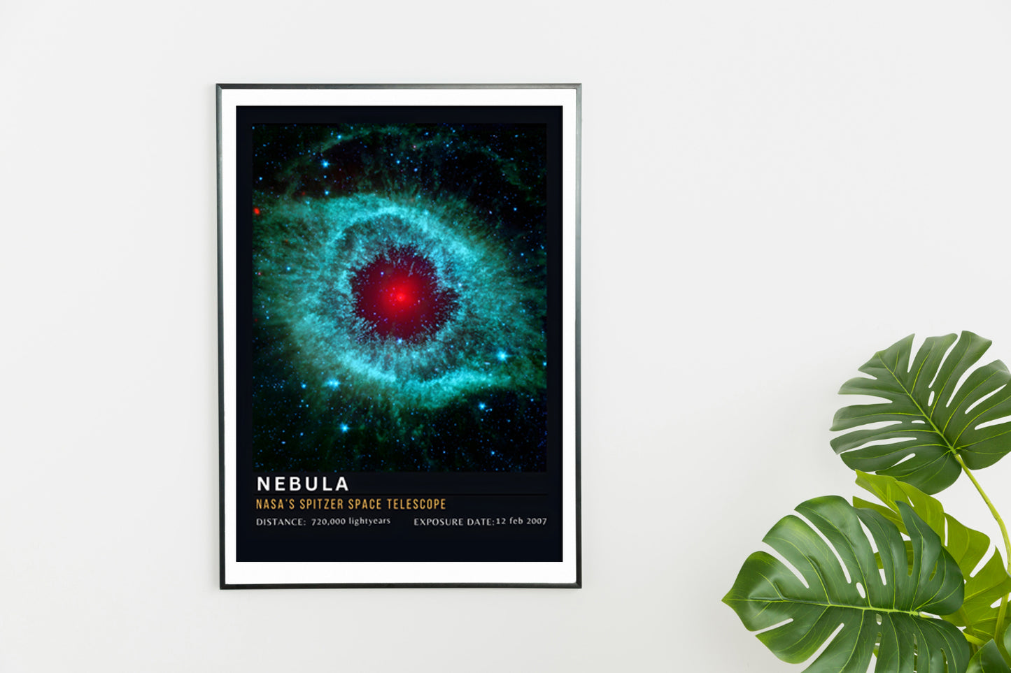 Helix Nebula Digital Print – Eye of God Space Wall Art