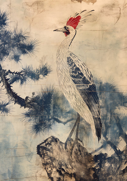 Exotic Bird Poster – Vibrant Tropical Bird Wall Art for Home & Office Decor
