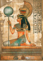 Goddess of Balance – Ancient Egyptian Priestess Digital Poster | Divine Feminine Wall Art