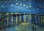 Starry Night Over the Rhône – Vincent van Gogh Digital Art Print | Classic Impressionist Wall Decor