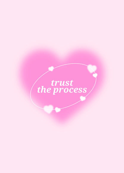 Aura Trust the Process: Surrender, Grow, and Manifest Your Journey