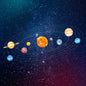 Solar System Digital Wall Art | Outer Space Printable Poster for Kids & Adults